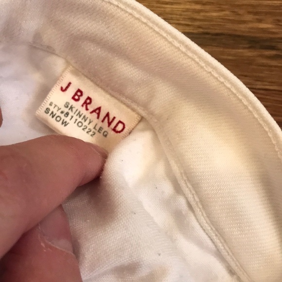 ππJ BRAND WHITE SKINNY JEANS ππ - Picture 3 of 5